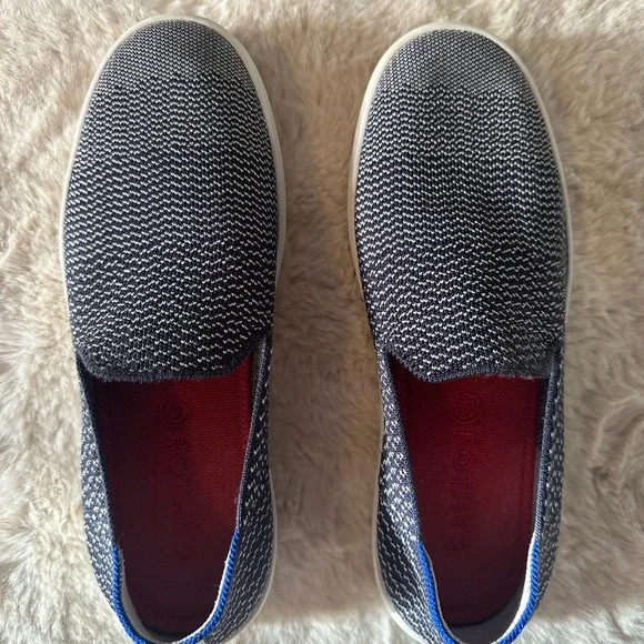 Rothy’s The Original Slip On Sneaker in Maritime Gradient (Retired) Size W9.5 - Picture 4 of 7
